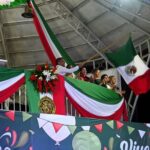 Presidente Municipal Mauricio Andrade da el Grito de Independencia