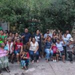 Mauricio Andrade visita el Barrio La Mora para ver su obra prioritaria