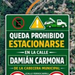 SPYTM pide no estacionarse en calle Damián Carmona para evitar congestión vial
