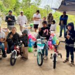 Mauricio Andrade lleva festejo a la comunidad de Agua Puerca