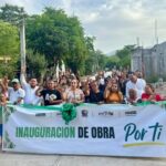 Agua Buena estrena nueva calle de concreto hidráulico