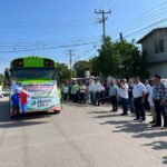 Mauricio Andrade Merchán entrega unidad de transporte al Sindicato Azucarero de la Sección 86 en Tambaca
